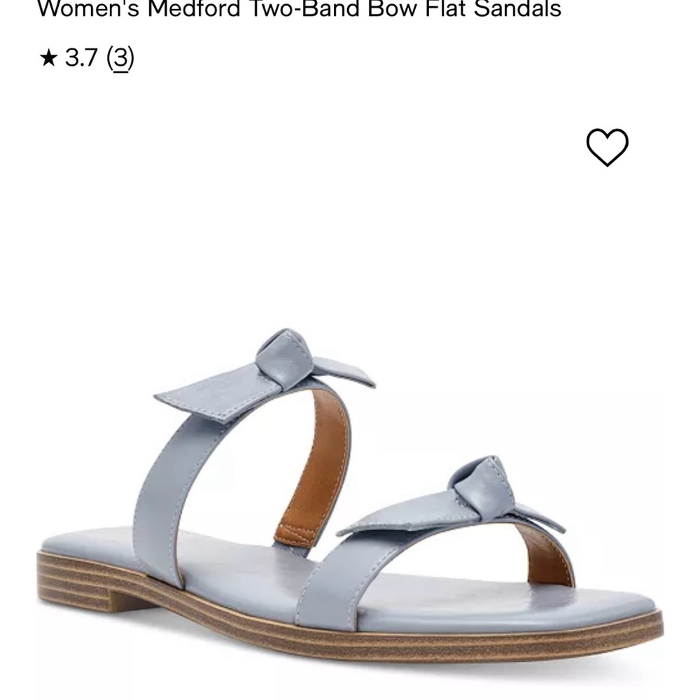 DV by Dolce Vita Blue Bow Sandals NIB 7.5